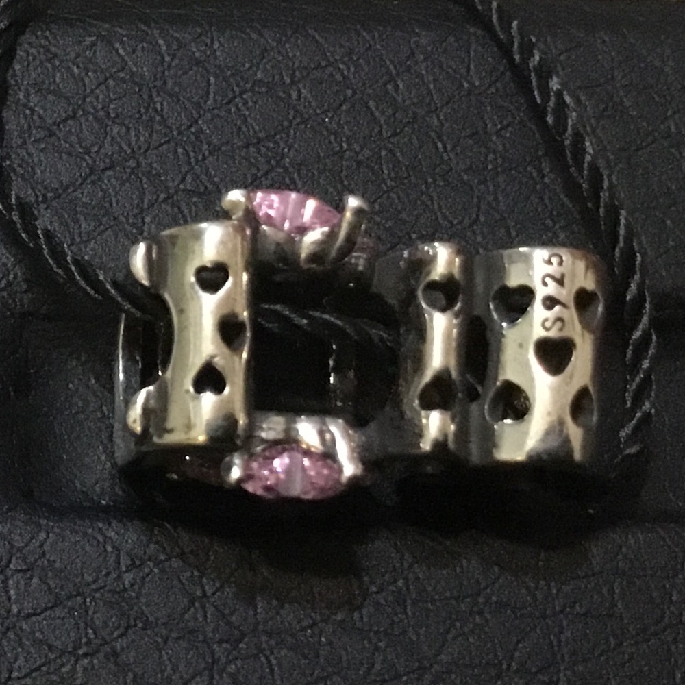 ❗️LAST ONE❗️S925 Pet LOVE Paw Print Charm Pandora Style - Picture 5 of 5